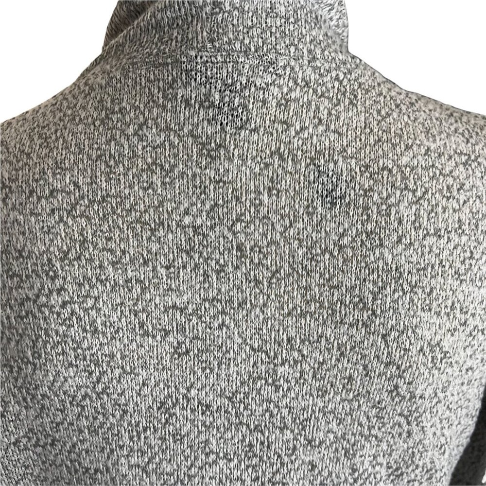 Aeropostale Cardigan PS Grey Round Hem Womens Open Front Sweater Sz Petite Small - Picture 6 of 10